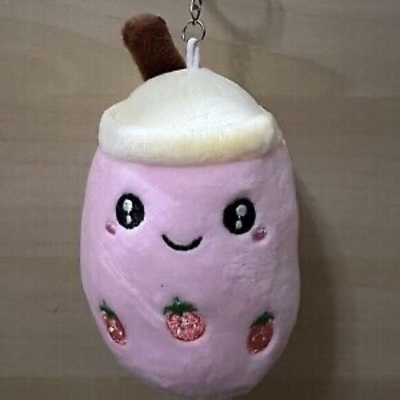 Bubble Tea Pendant Plushie Keychain - Picture 5 of 5